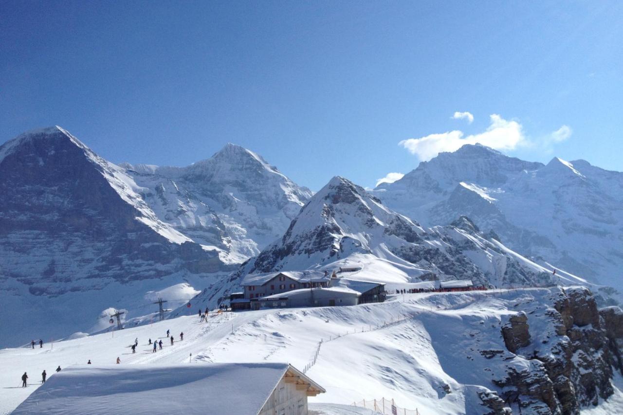 Jungfrauview Lejlighed Wengen Eksteriør billede